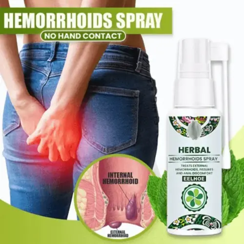 how to use herbal hemorrhoids spray (step 1)