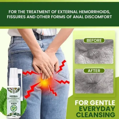 how to use Eelhoe hemorrhoids spray (step 3)